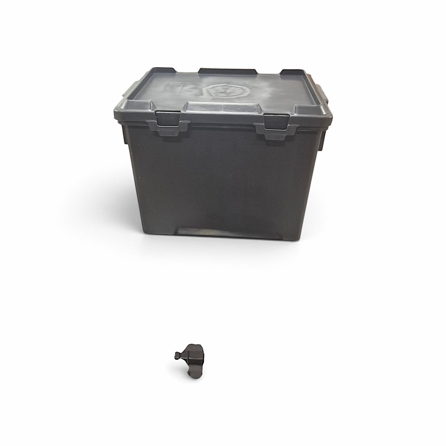 Behållare med lock