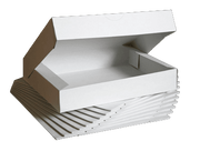 Arkivbox vit 315x240x80mm A4 10st, 600g/m2