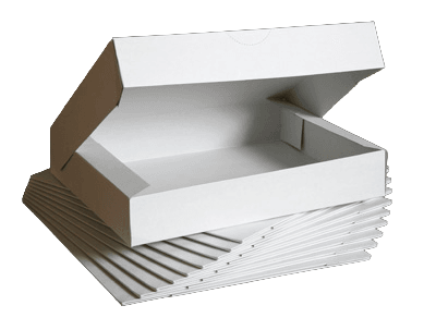Arkivkasse hvid 385x260x80 folio 10/frp