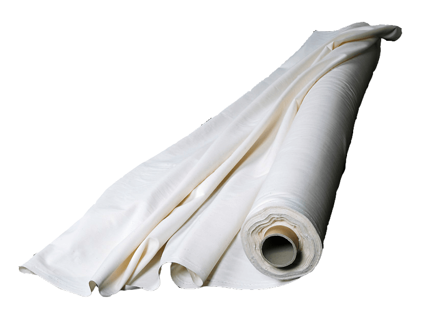 Bomullsväv oblekt 150cm 30 lpm