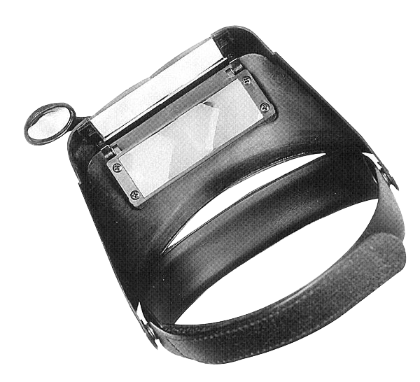 Förstoringsglas, pannband