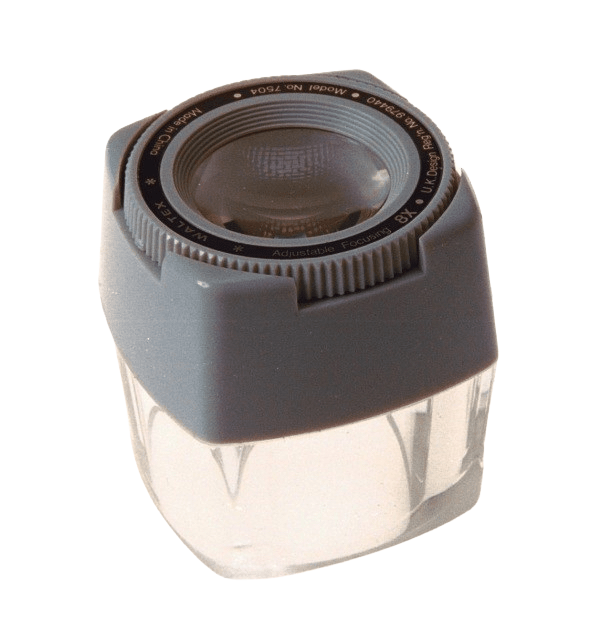 Lupp 47x47 mm, 8 ggr förstoring