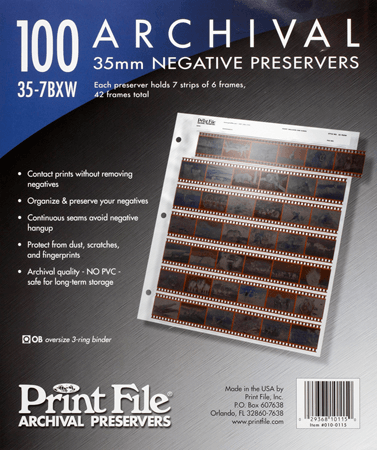 Negativficka 135-film 7x6strips 100st per frp
