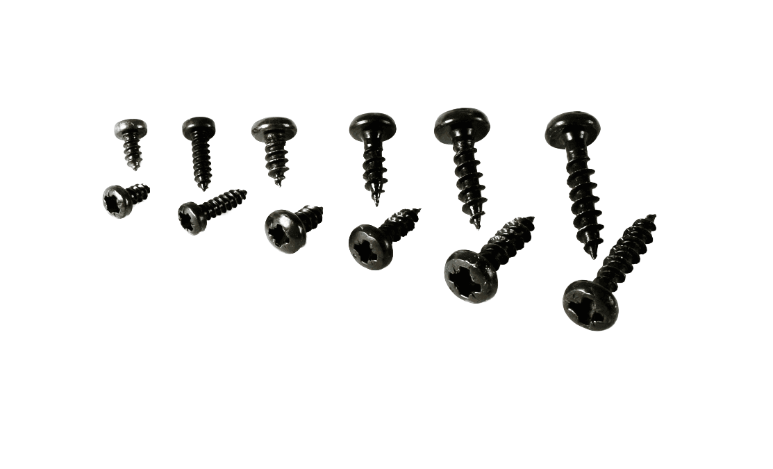 Skruv SPAX 3x10 svart