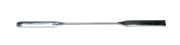 Spatel rund/rak 185x8 mm