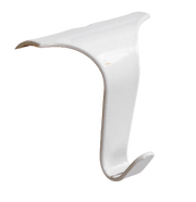 Tavellistkrok, vit, 10 st/frp